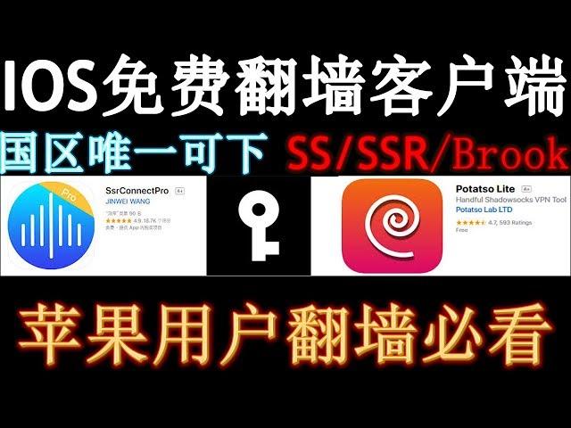 iPhone手机IOS平台最好用的免费翻墙软件 苹果用户翻墙必看