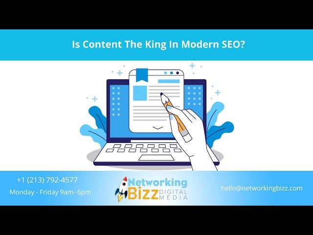 Is Content The King In Modern SEO?