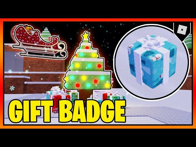 How to get the "GIFT" BADGE + FESTIVE ABILITY in ABILITY WARS || Roblox