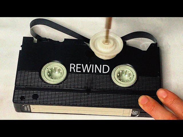 Retro DIY | Rewind VHS tape without a VCR. Speed x100