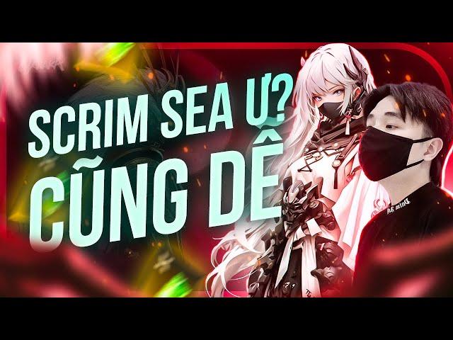 RỄ THẦN BẤT NGỜ THAM GIA SOLO SCRIM SEA VÀ ĐƯỢC TOP 1 Ở GAME 2 !!! | CÒN AI KHINH THƯỜNG RỄ THẦN ???