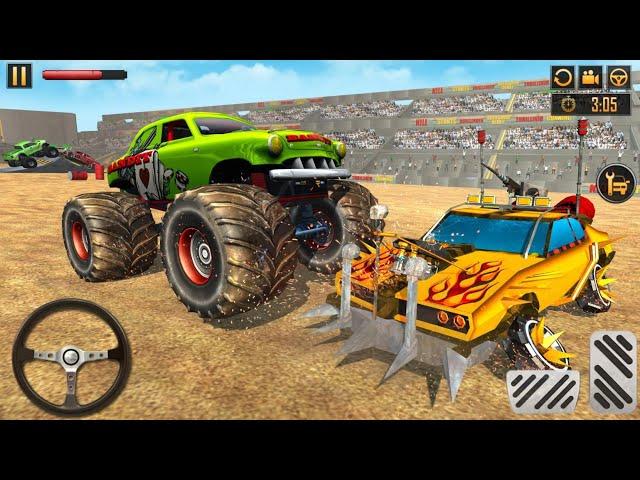 Monster Truck Derby Racing Crash Stunts - Car Games - Truck Games.