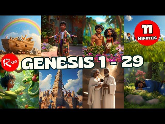  11 AMAZING Kids Animated Bible Stories from Genesis | Bible Stories for Kids