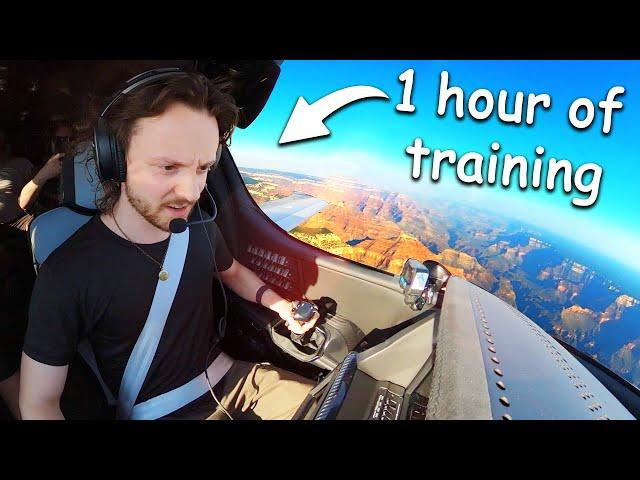 Can I fly a $3,000,000 jet with only 1 hour of training?