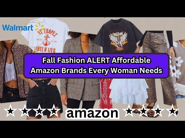 Fall Fashion ALERT Affordable Amazon Brands Every Woman Needs