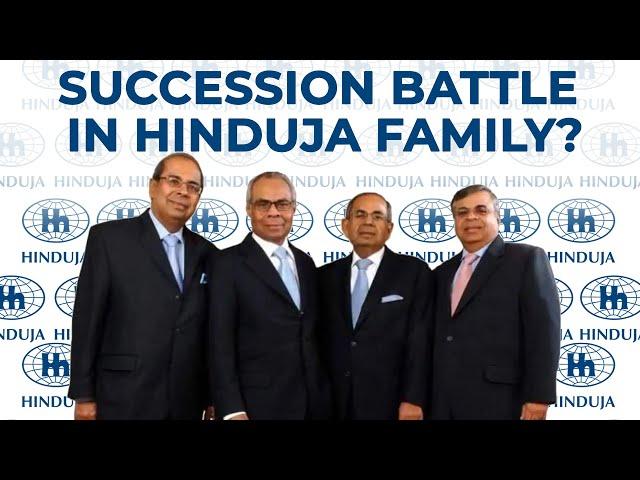 Billionaire Hinduja Family In Succession Battle