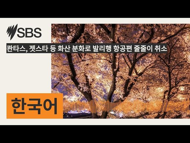 콴타스, 젯스타 등 화산 분화로 발리행 항공편 줄줄이 취소 | SBS Korean - SBS 한국어 프로그램