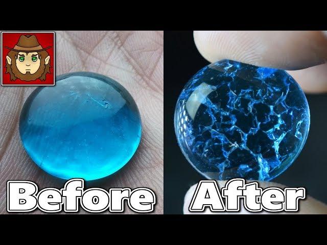 Easy, Cracked Marbles & Gems. For Fantasy & Crafts. Amazing and Cheap!