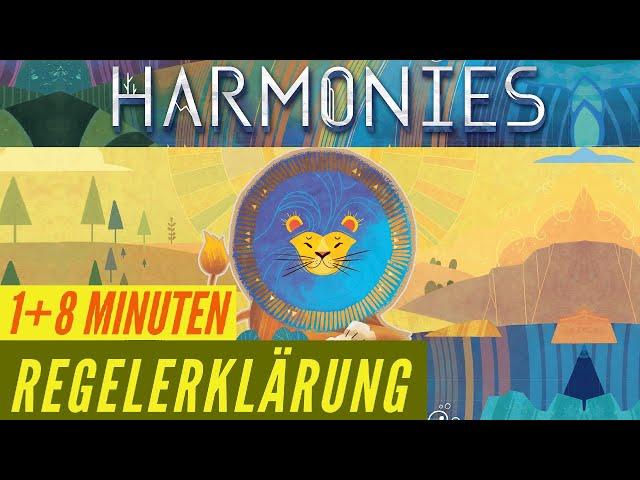 Harmonies Regeln Anleitung Erklärung Brettspiel 2024 (Azul + Cascadia)