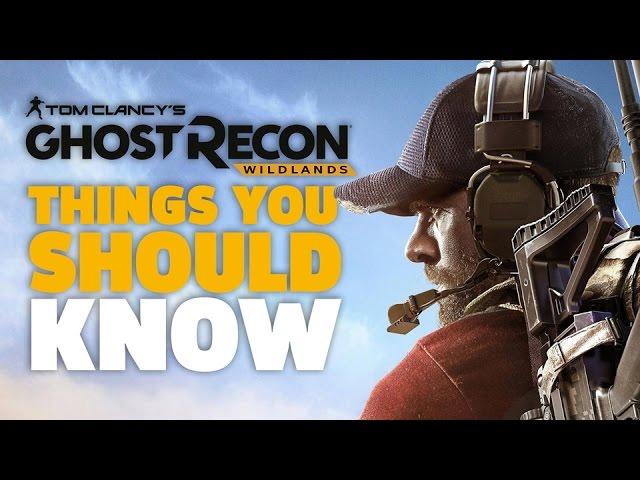 Things I Wish I Knew Before Starting Ghost Recon Wildlands