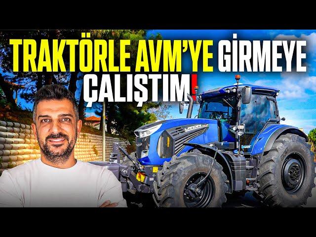 Traktörle Gece Kulübüne ve AVM’ye Gittik!