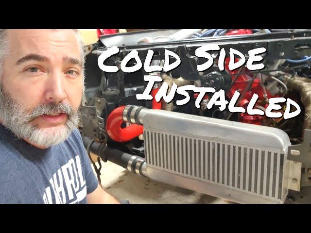 Black Widow Mustang Turbo Build Pt 18 : Cold Side Install