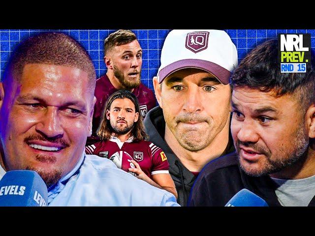 Reacting to Billy Slaters Game 2 Selections & NRL HYROX Team?! | Levels NRL Round 15 Preview