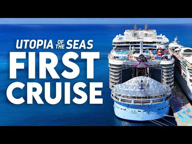 Boarding the World's Newest Cruise Ship (Utopia of the Seas)