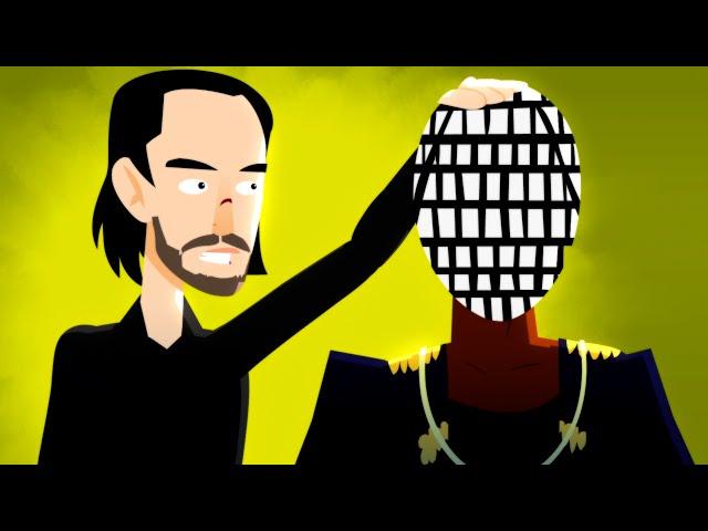 Kanye West vs. Keanu Reeves - ANIMEME RAP BATTLES