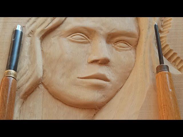 Wood Carved Face