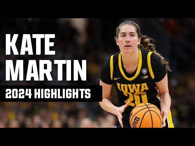 Kate Martin 2024 NCAA tournament highlights