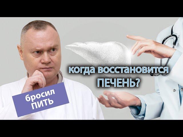  Сколько восстанавливается печень после резкого отказа от алкоголя? ⏳