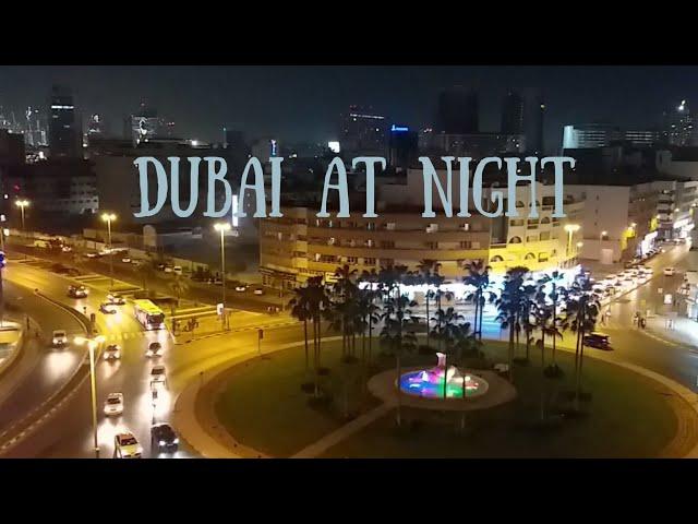 AMAZING ROOFTOP VIEW | DUBAI AT NIGHT | GJ OVILLE