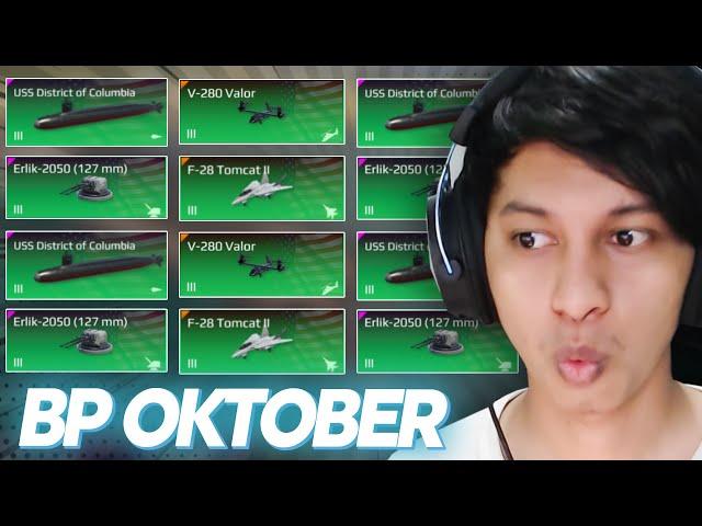 Full Review Bocoran Item Battle Pass Bulan Oktober | Modern Warships