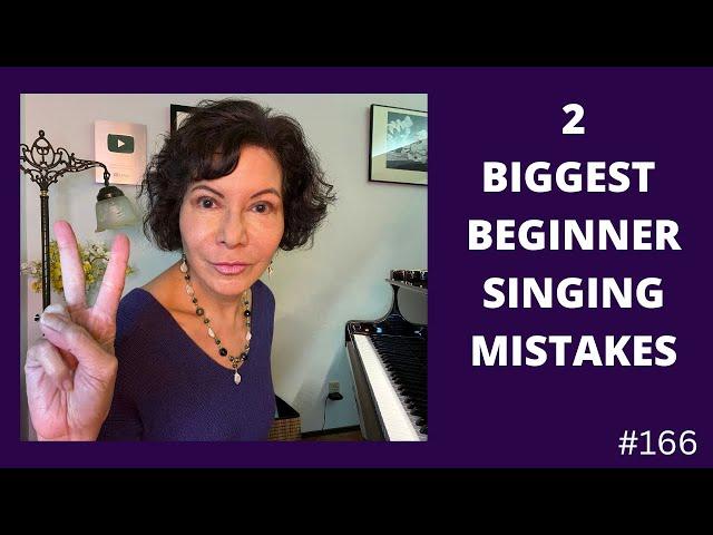 Beginner Singing Mistakes - 2 BIGGEST MISTAKES That You Can Fix Right Now!