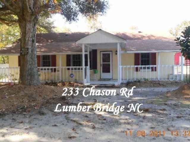 233 Chason Rd Lumber Bridge NC