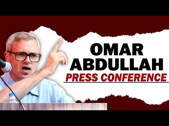 LIVE: J&K CM Omar Abdullah along with Cabinet Ministers Addresses Press Conference | Srinagar | NC