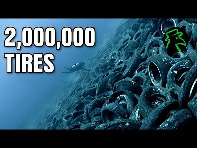 Dumping 2 Million Tires In The Ocean To "Help" Fish