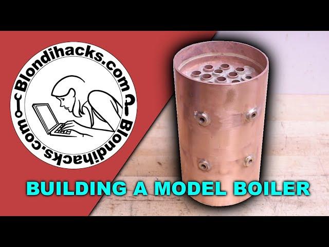 Building A Model Boiler - Silver Soldering and Pressure Testing! Model Boiler Build, Part 10