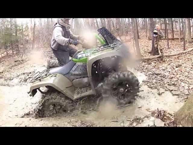 Arctic Cat Mud Pro 700 Deep mud