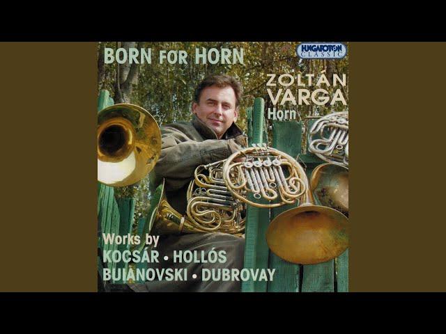 Four Improvisations for Horn Solo: Japan. Adagio