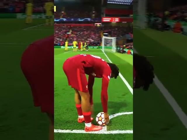 Alexander Arnold #championsleague #liverpool #villarreal #cornerkick #alexanderarnold  #football