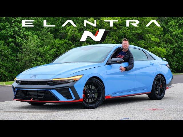 2024 Hyundai Elantra N -- So Much FUN for So Little Money! ($33,000!)