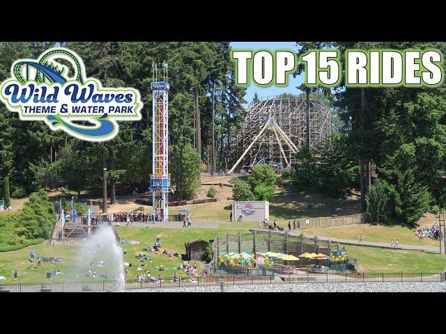 Top 15 Rides at Wild Waves Theme & Water Park