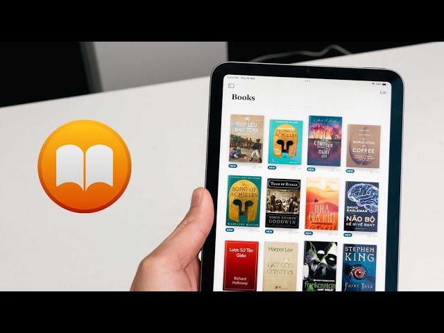 Đọc sách trên iPad với Apple Books: NGON hơn Kindle!!!