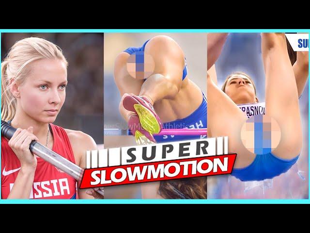 [Super SlowMotion] Top 5 Women Pole Vault European Championship Zurich - part 4