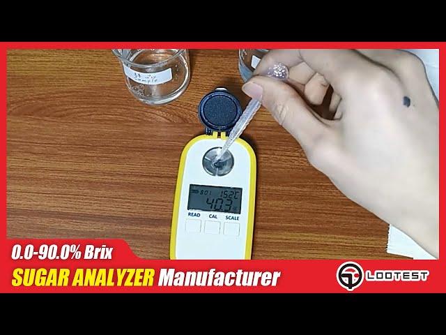 LOOTEST Digital Brix Refractometer LT408 with OEM and ODM Service