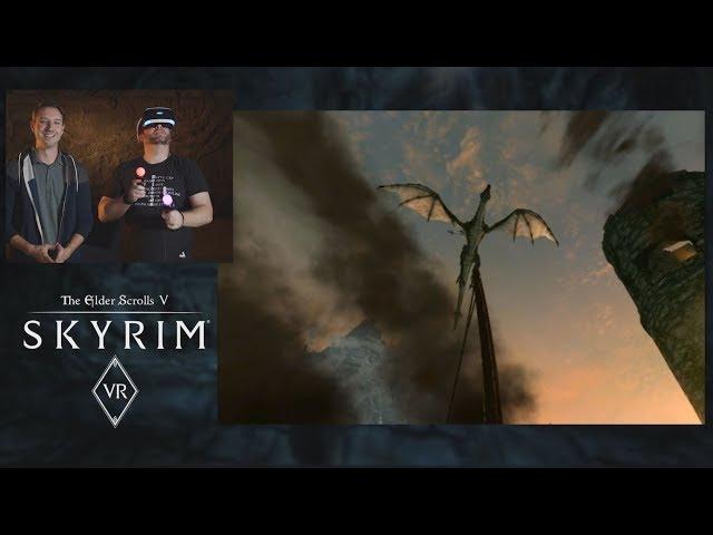 Skyrim VR - Your First Steps Through Tamriel with PlayStation VR