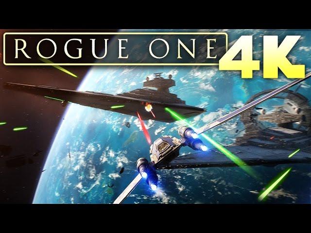 Star Wars: Battlefront Rogue One | 4k 60fps, Real Life Graphics (No HUD Gameplay)