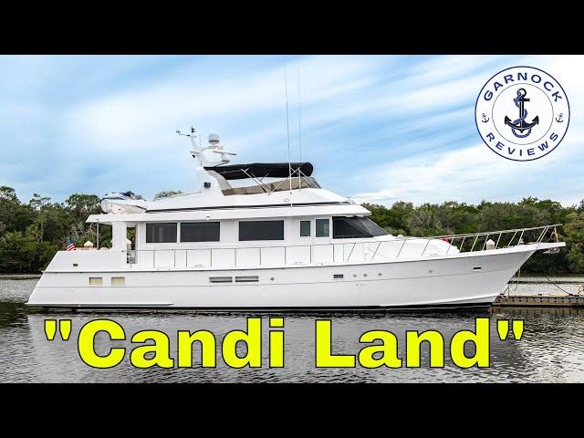 [Sold] - $549,000 - (1992) 74' Hatteras Walkaround Motor Yacht For Sale