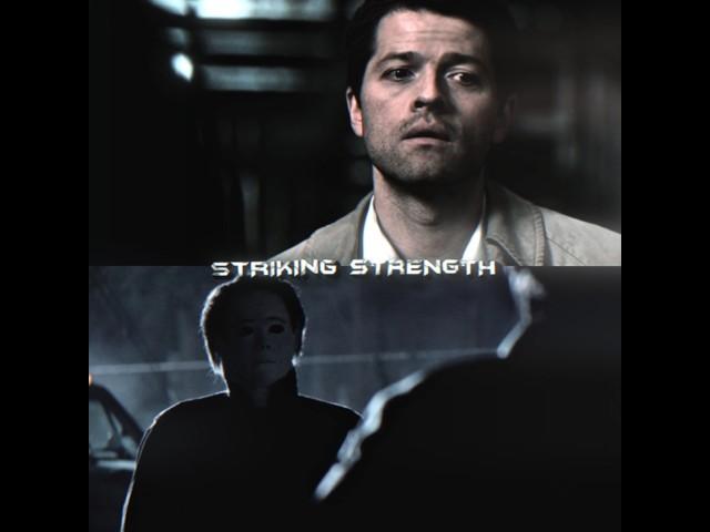 Castiel vs Michael Myers #edit #vsedit #vseditz #castiel #supernatural #michaelmyers #angel
