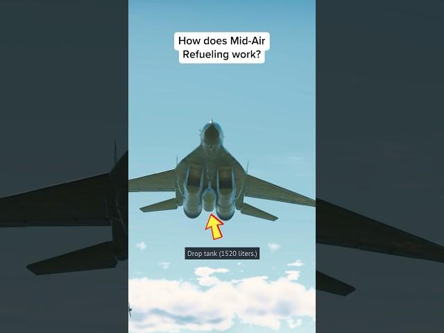 How does mid-air refueling work?