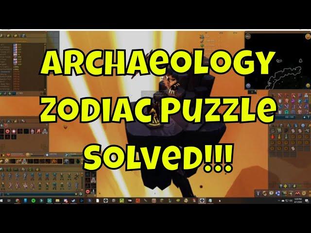 Archaeology Zodiac Puzzle Answers- Solved! - Runescape