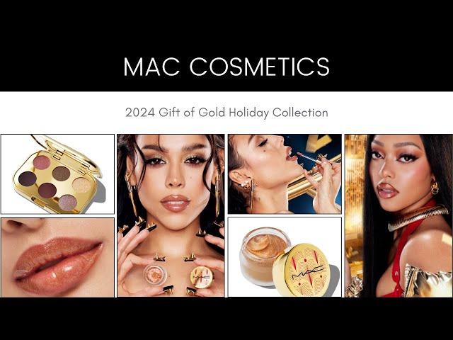 MAC Cosmetics 2024 Gift of Gold Holiday Collection