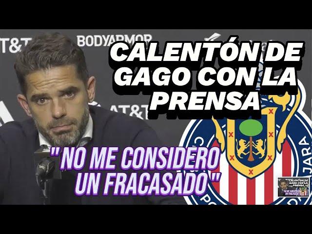 FERNANDO GAGO SE CALENTÓ CON LA PRENSA POR EL FRACASO DE #CHIVAS EN LEAGUES CUP | LIGA MX | #futbol