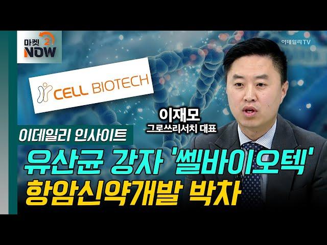 유산균 강자 ‘쎌바이오텍’... 항암신약개발 박차 / 이재모 그로쓰리서치 대표 [이데일리 인사이트] | Market Now 2 (20241120)