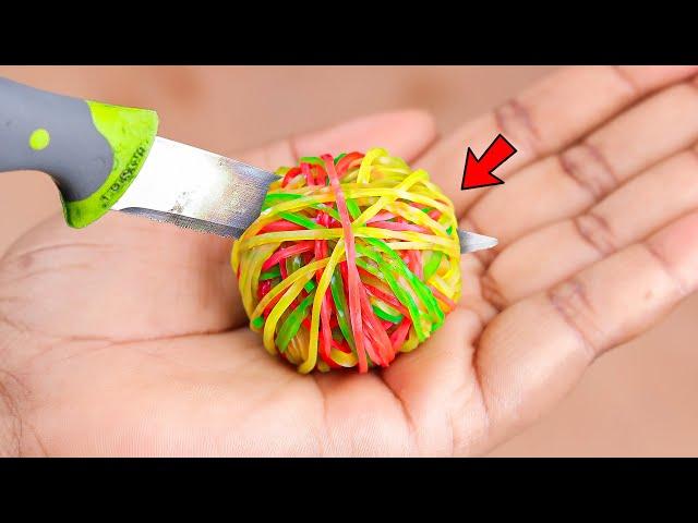 15 Amazing Rubber Band Hacks that Changed My Life! @Artkala