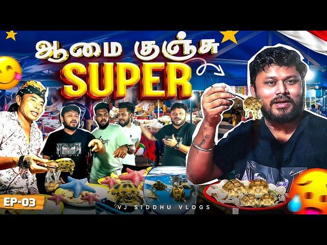 இதெல்லாமாவா சாப்பிடுறாங்க | Bali Ep- 3 | Vj Siddhu Vlogs