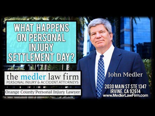 What Happens On Personal Injury Settlement Day?