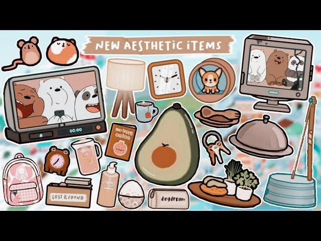 Toca Life World : WHERE TO FIND MY FAV AESTHETIC ITEMS | TOCA BOCA UPDATE